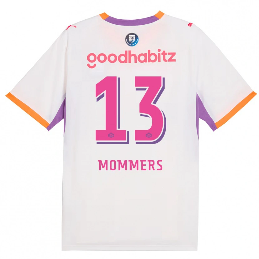 Danxen Män Ryan Mommers #13 Vit Lila Orange Bortatröja Matchtröjor 2026/27 Tröjor T-Tröja