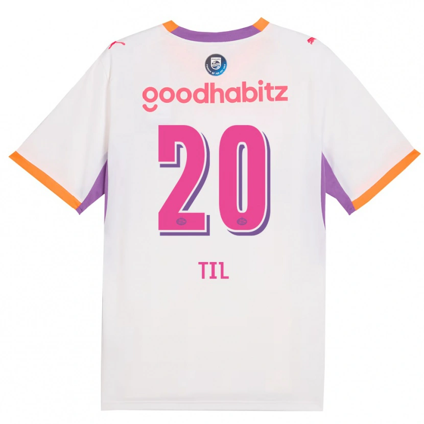 Danxen Män Guus Til #20 Vit Lila Orange Bortatröja Matchtröjor 2026/27 Tröjor T-Tröja