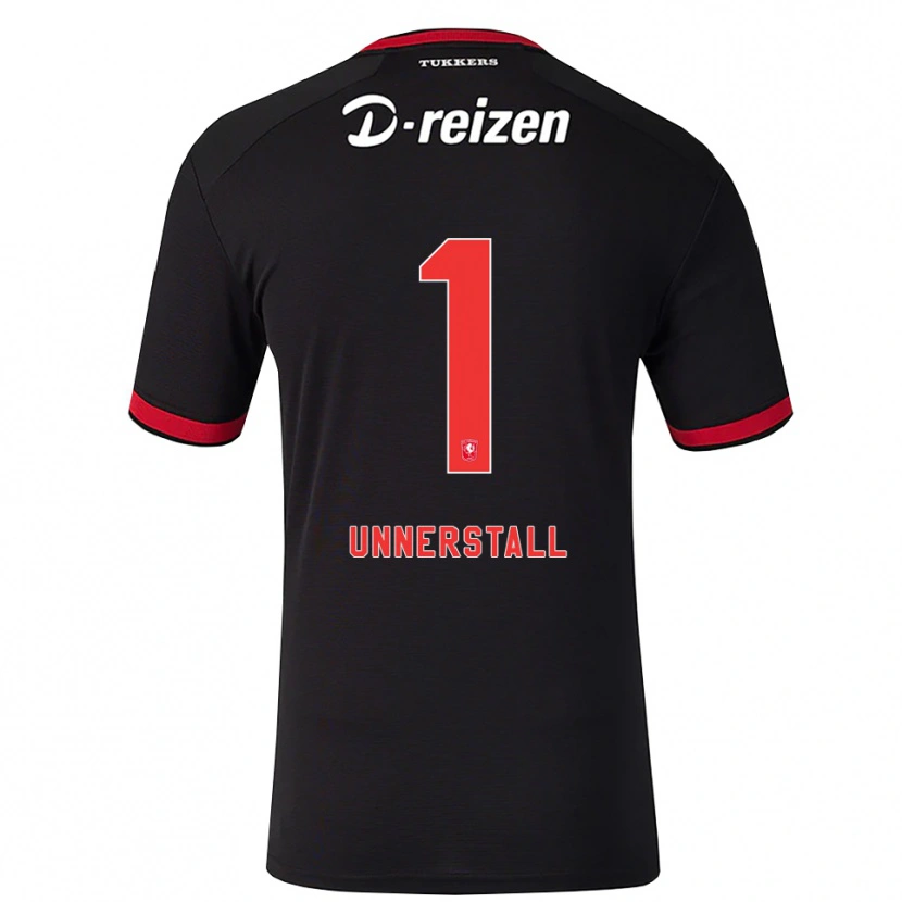 Danxen Män Lars Unnerstall #1 Röd Vit Svart Bortatröja Matchtröjor 2026/27 Tröjor T-Tröja
