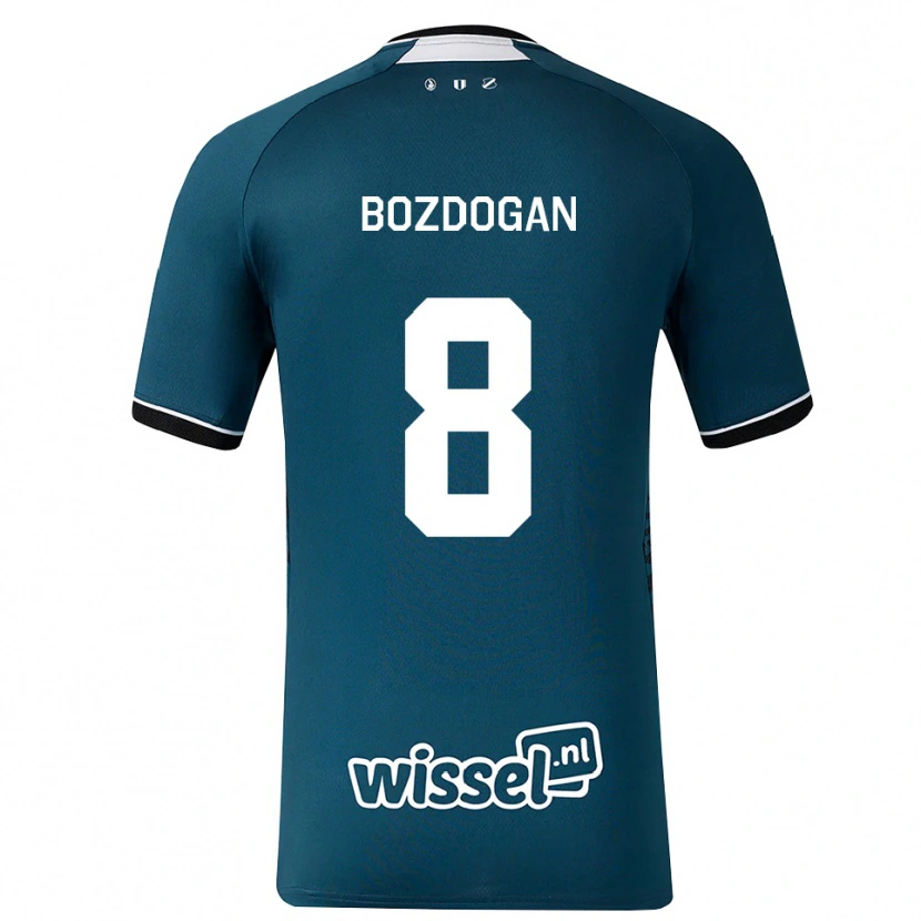 Danxen Män Can Bozdogan #8 Mörk Skiffergrå Vit Bortatröja Matchtröjor 2026/27 Tröjor T-Tröja