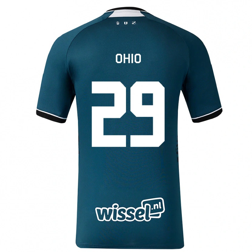 Danxen Män Noah Ohio #29 Mörk Skiffergrå Vit Bortatröja Matchtröjor 2026/27 Tröjor T-Tröja