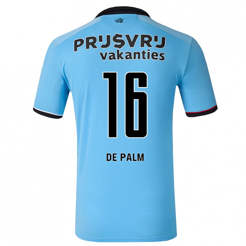 Danxen Män Daven De Palm #16 Djup Himmelsblå Svart Röd Bortatröja Matchtröjor 2026/27 Tröjor T-Tröja