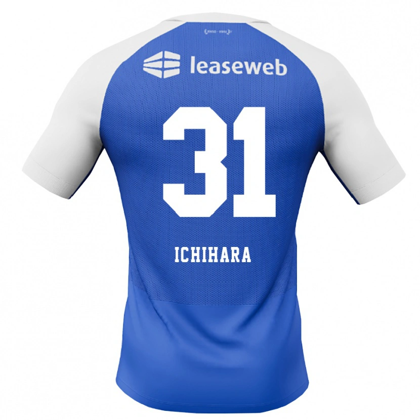 Danxen Män Rion Ichihara #31 Kornblå Röd Vit Bortatröja Matchtröjor 2026/27 Tröjor T-Tröja