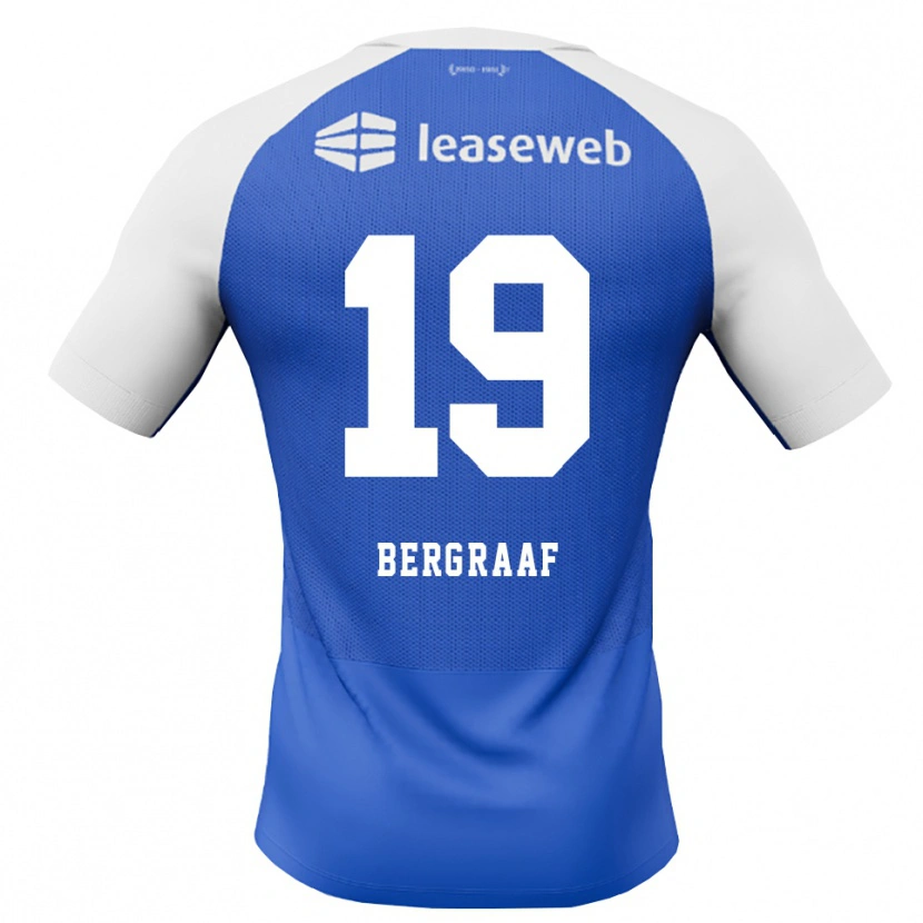 Danxen Män Jerolldino Bergraaf #19 Kornblå Röd Vit Bortatröja Matchtröjor 2026/27 Tröjor T-Tröja