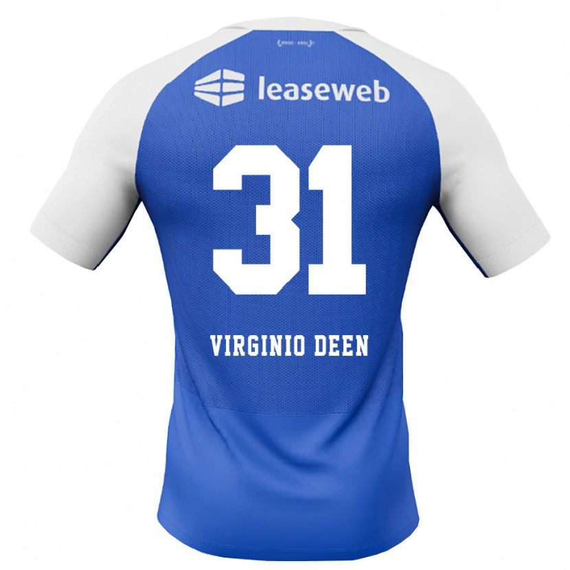 Danxen Män Daniël Virginio Deen #31 Kornblå Röd Vit Bortatröja Matchtröjor 2026/27 Tröjor T-Tröja