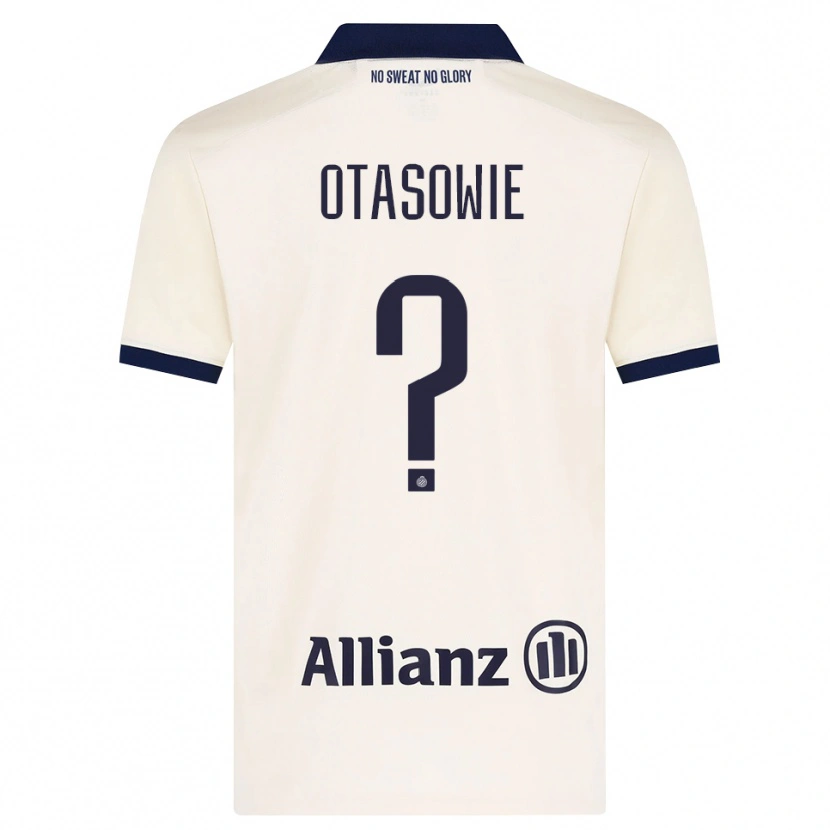Danxen Män Owen Otasowie #0 Beige Svart Bortatröja Matchtröjor 2026/27 Tröjor T-Tröja