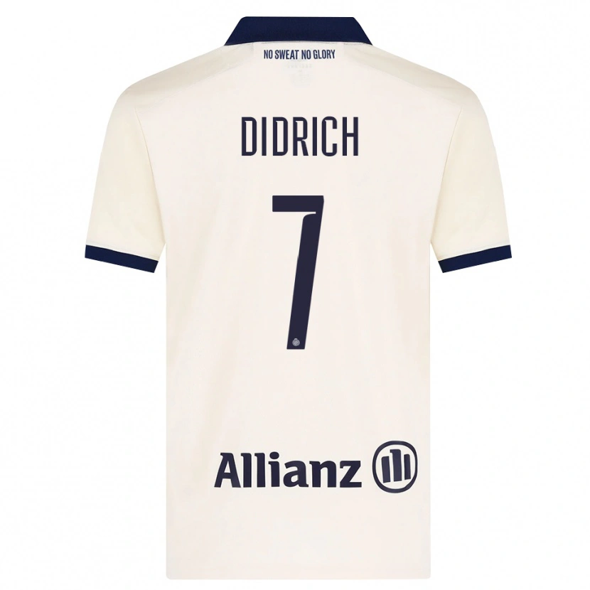 Danxen Män Brian Didrich #7 Beige Svart Bortatröja Matchtröjor 2026/27 Tröjor T-Tröja