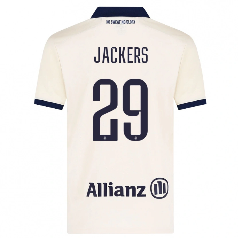 Danxen Män Nordin Jackers #29 Beige Svart Bortatröja Matchtröjor 2026/27 Tröjor T-Tröja