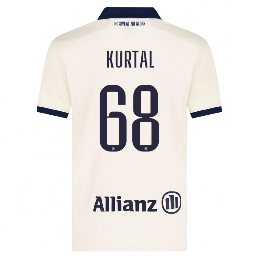 Danxen Män Utku Kurtal #68 Beige Svart Bortatröja Matchtröjor 2026/27 Tröjor T-Tröja