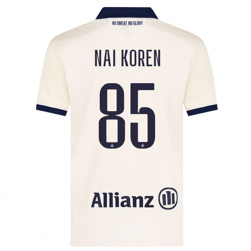 Danxen Män Tian Nai Koren #85 Beige Svart Bortatröja Matchtröjor 2026/27 Tröjor T-Tröja