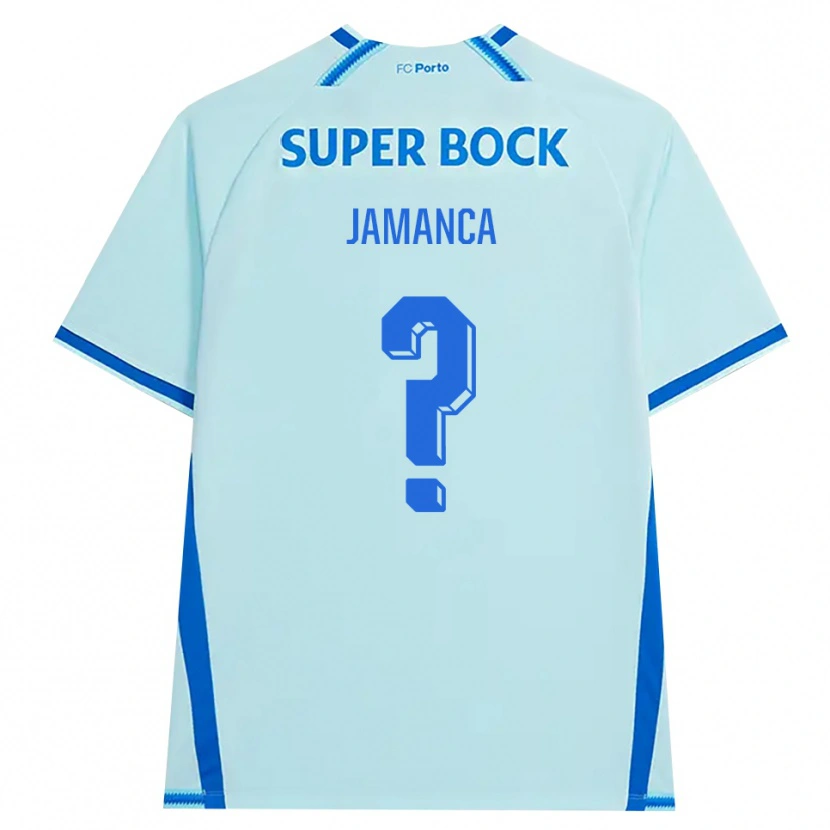 Danxen Män Tcherno Jamanca #0 Ljus Cyan Blå Tredjesatsen Matchtröjor 2026/27 Tröjor T-Tröja