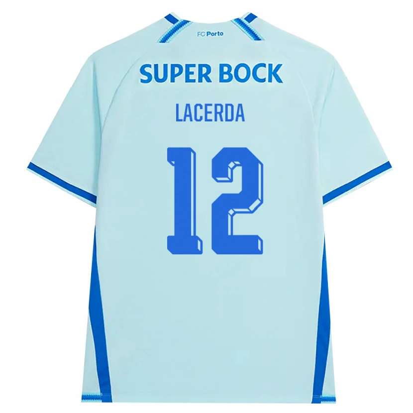 Danxen Män Lacerda #12 Ljus Cyan Blå Tredjesatsen Matchtröjor 2026/27 Tröjor T-Tröja