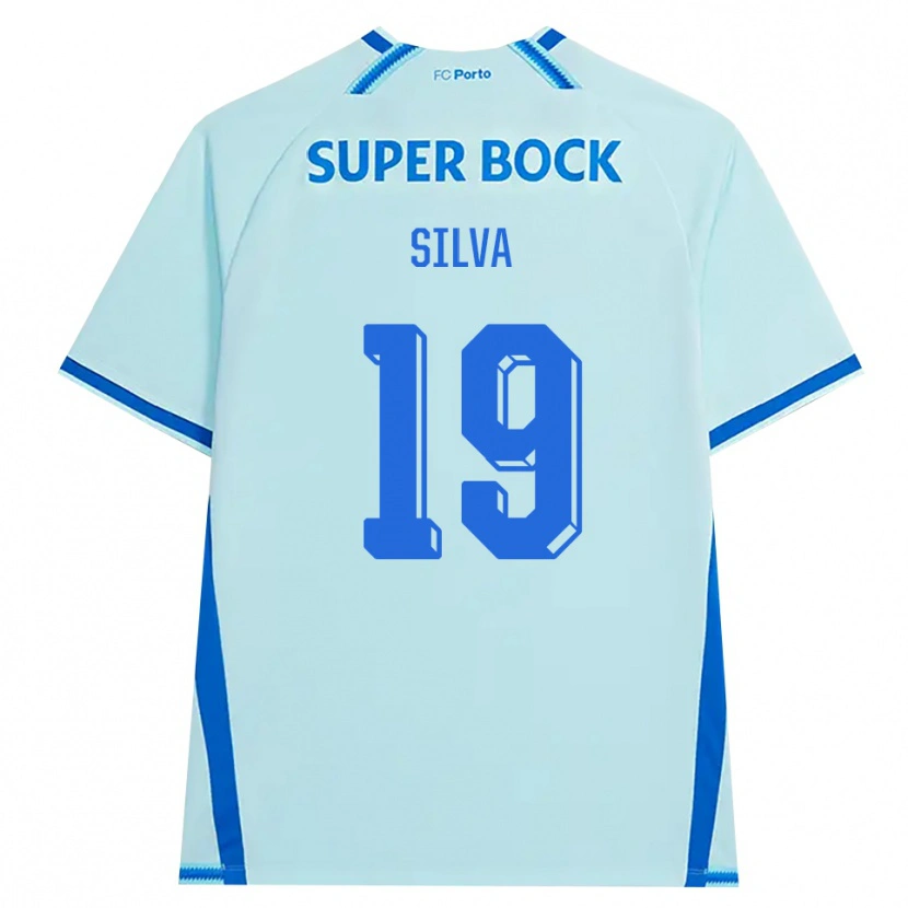 Danxen Män André Silva #19 Ljus Cyan Blå Tredjesatsen Matchtröjor 2026/27 Tröjor T-Tröja