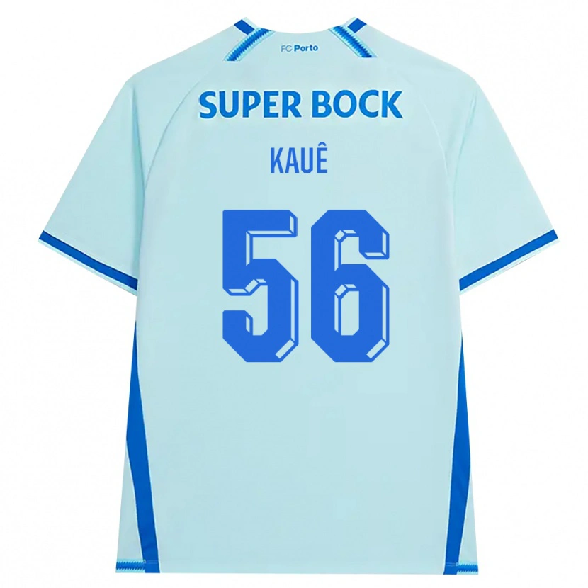 Danxen Män Kauê Rodrigues Pessanha #56 Ljus Cyan Blå Tredjesatsen Matchtröjor 2026/27 Tröjor T-Tröja