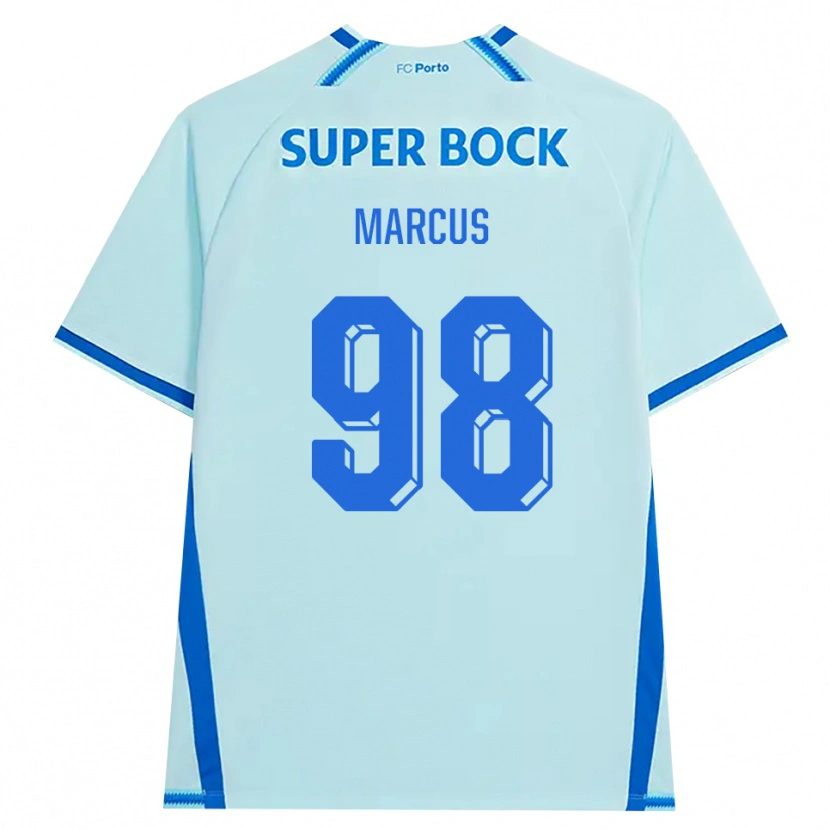Danxen Män Abraham Marcus #98 Ljus Cyan Blå Tredjesatsen Matchtröjor 2026/27 Tröjor T-Tröja