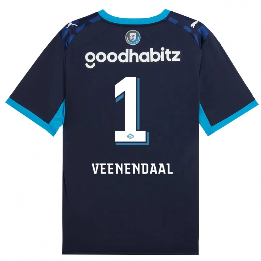 Danxen Män Sari Van Veenendaal #1 Kornblå Kungligblå Tredjesatsen Matchtröjor 2026/27 Tröjor T-Tröja