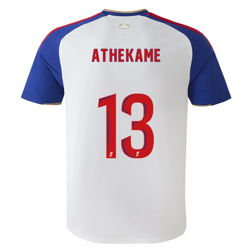 Danxen Män Zachary Athekame #13 Kungligt Blå Röd Vit Hemmatröja Matchtröjor 2026/27 Tröjor T-Tröja