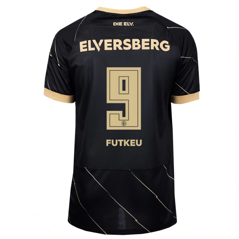 Danxen Män Noel Futkeu #9 Svart Brun Bortatröja Matchtröjor 2026/27 Tröjor T-Tröja