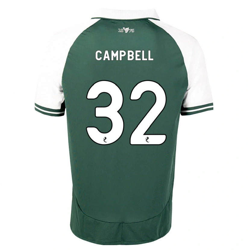 Danxen Kvinnor Josh Campbell #32 Havsgrön Vit Hemmatröja Matchtröjor 2026/27 Tröjor T-Tröja