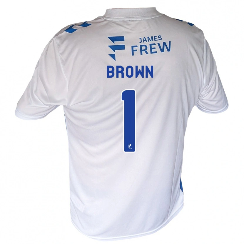 Danxen Kvinnor Dylan Brown #1 Kungligblå Vit Hemmatröja Matchtröjor 2026/27 Tröjor T-Tröja