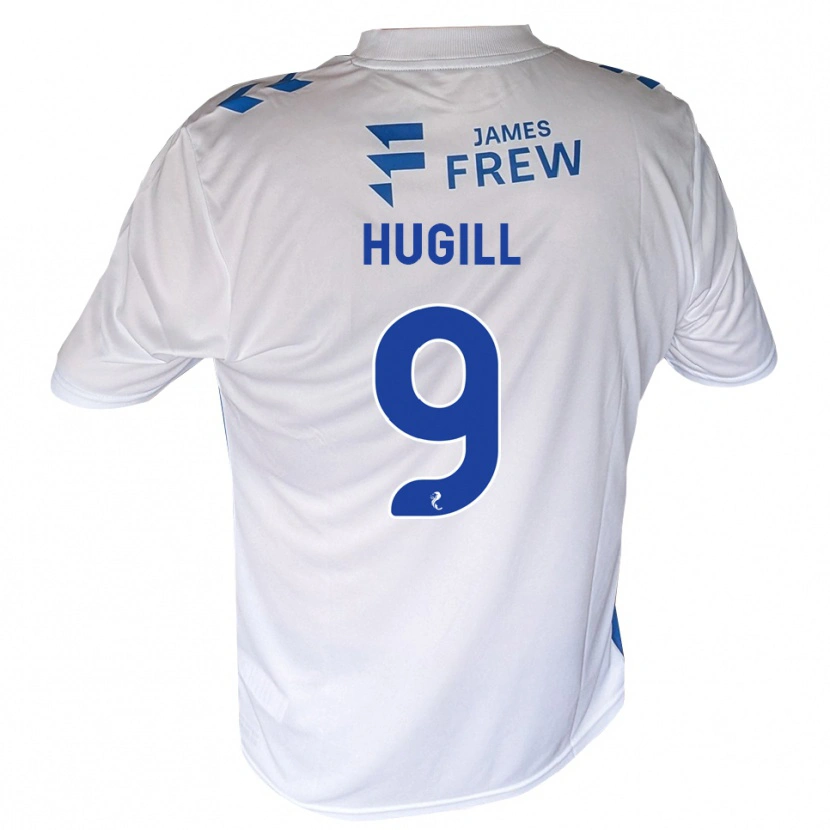 Danxen Kvinnor Joe Hugill #9 Kungligblå Vit Hemmatröja Matchtröjor 2026/27 Tröjor T-Tröja