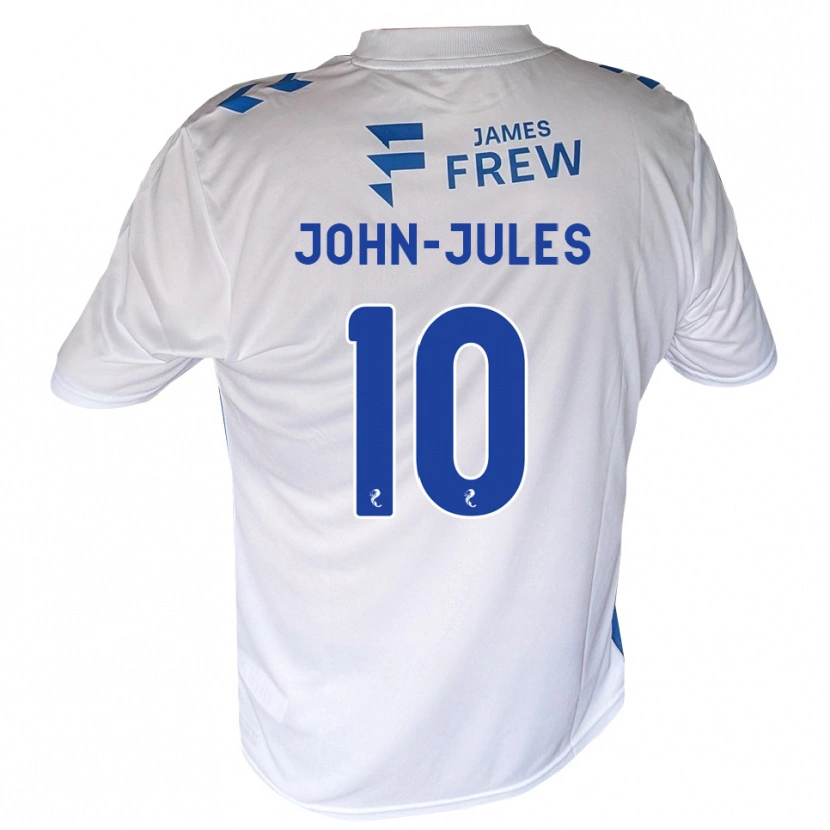 Danxen Kvinnor Tyreece John-Jules #10 Kungligblå Vit Hemmatröja Matchtröjor 2026/27 Tröjor T-Tröja