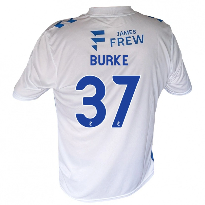 Danxen Kvinnor Cole Burke #37 Kungligblå Vit Hemmatröja Matchtröjor 2026/27 Tröjor T-Tröja