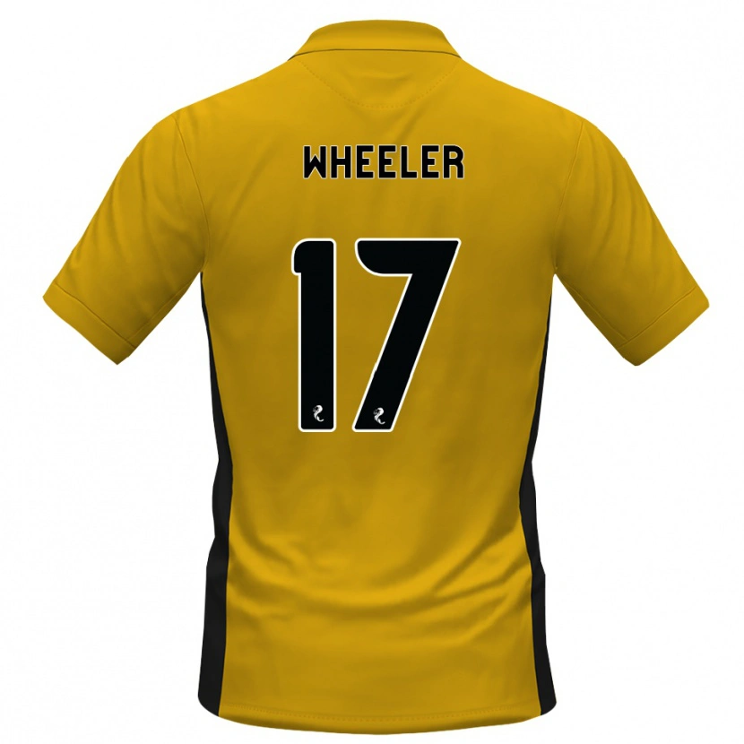 Danxen Kvinnor Jessica Wheeler #17 Orange Svart Hemmatröja Matchtröjor 2026/27 Tröjor T-Tröja