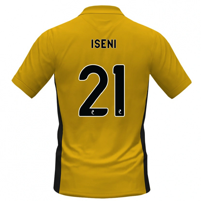 Danxen Kvinnor Besir Iseni #21 Orange Svart Hemmatröja Matchtröjor 2026/27 Tröjor T-Tröja
