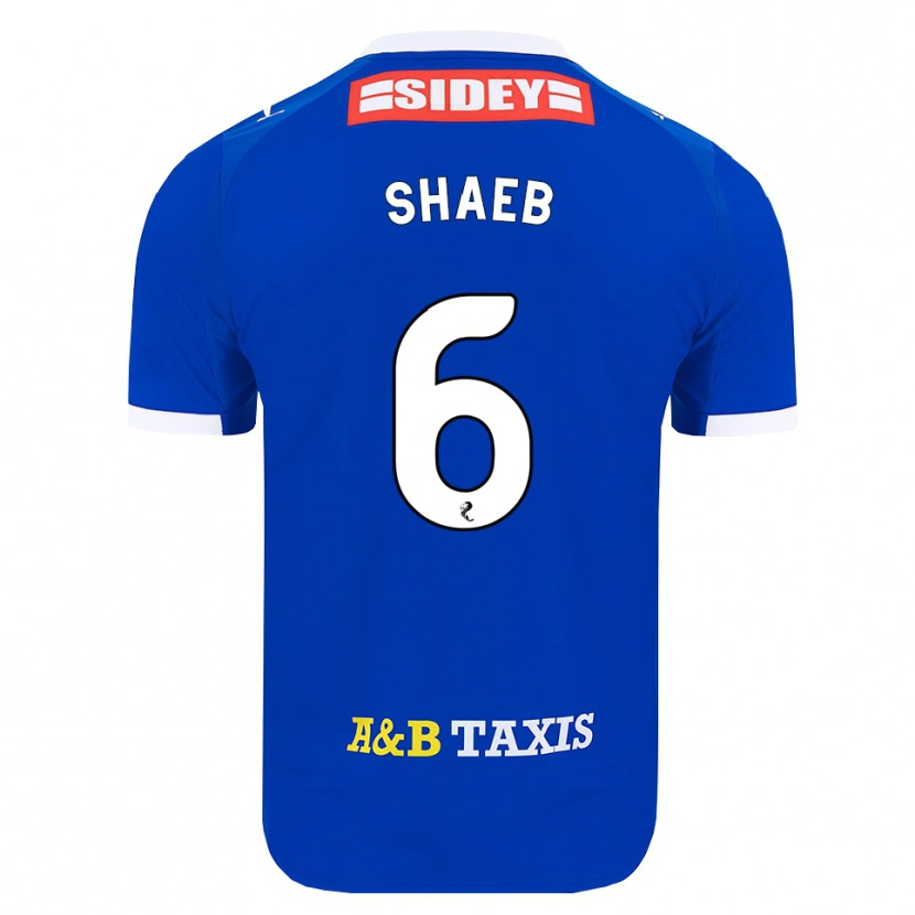 Danxen Kvinnor Adam Shaeb #6 Blå Röd Gul Hemmatröja Matchtröjor 2026/27 Tröjor T-Tröja