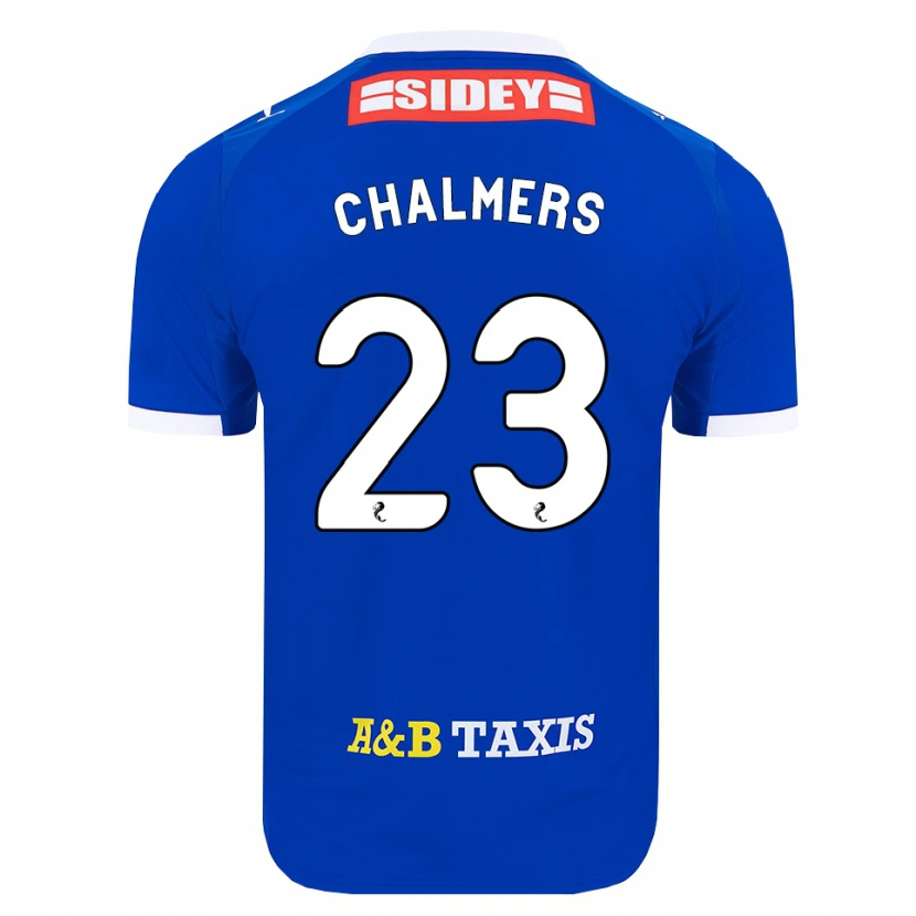 Danxen Kvinnor Logan Chalmers #23 Blå Röd Gul Hemmatröja Matchtröjor 2026/27 Tröjor T-Tröja