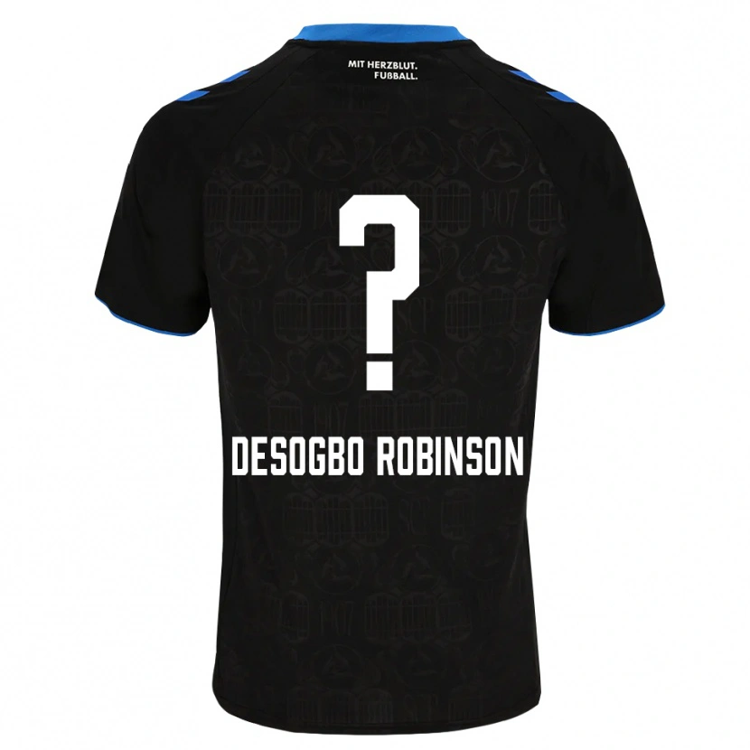 Danxen Kvinnor Jermaine Desogbo Robinson #0 Svart Vit Röd Hemmatröja Matchtröjor 2026/27 Tröjor T-Tröja
