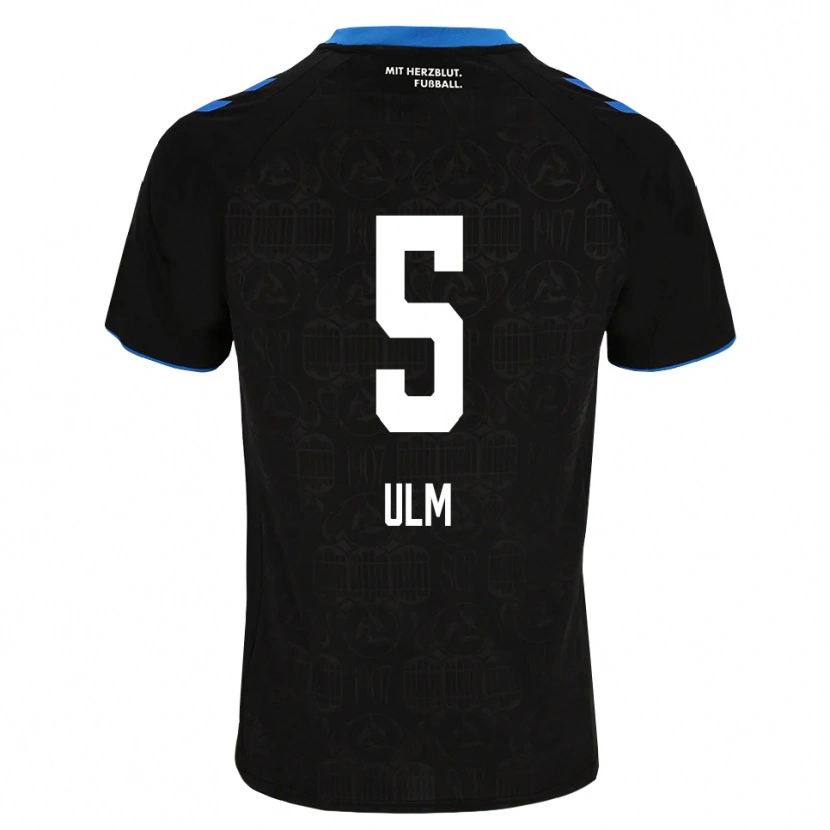 Danxen Kvinnor Ethan Ulm #5 Svart Vit Röd Hemmatröja Matchtröjor 2026/27 Tröjor T-Tröja