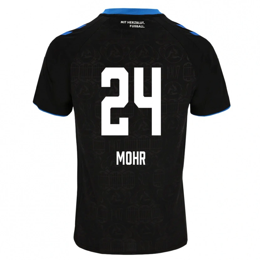 Danxen Kvinnor Niklas Mohr #24 Svart Vit Röd Hemmatröja Matchtröjor 2026/27 Tröjor T-Tröja