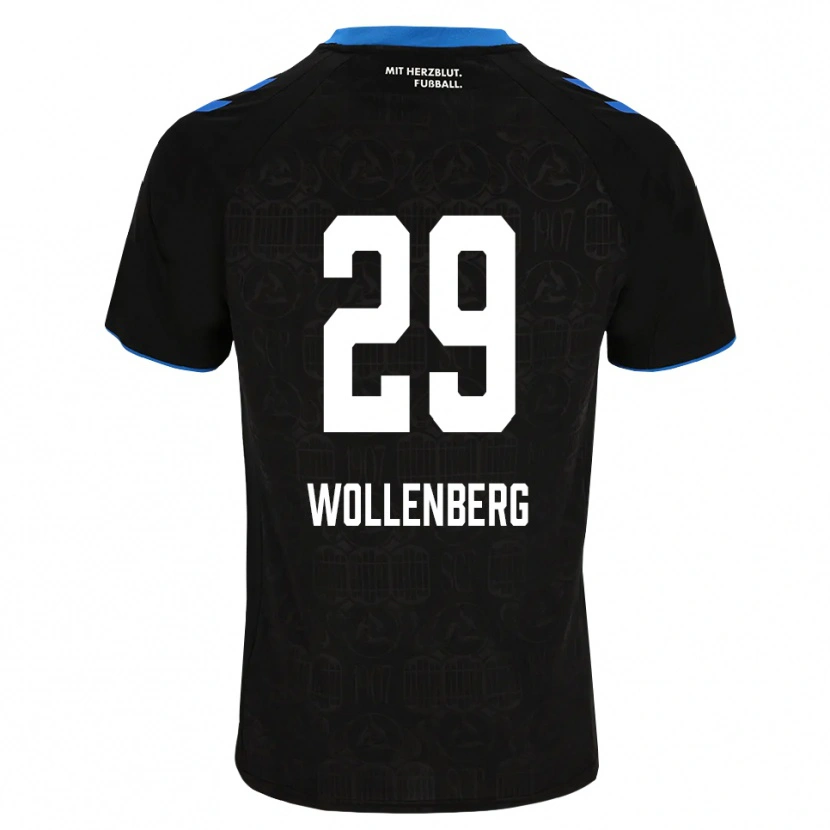 Danxen Kvinnor Paul Wollenberg #29 Svart Vit Röd Hemmatröja Matchtröjor 2026/27 Tröjor T-Tröja