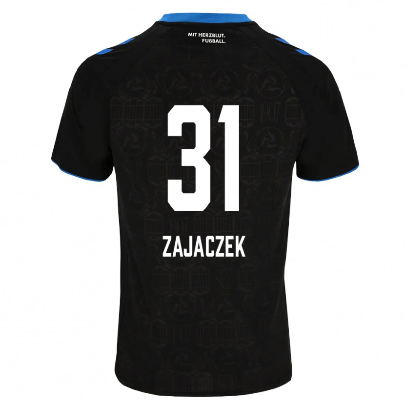 Danxen Kvinnor Arne Zajaczek #31 Svart Vit Röd Hemmatröja Matchtröjor 2026/27 Tröjor T-Tröja