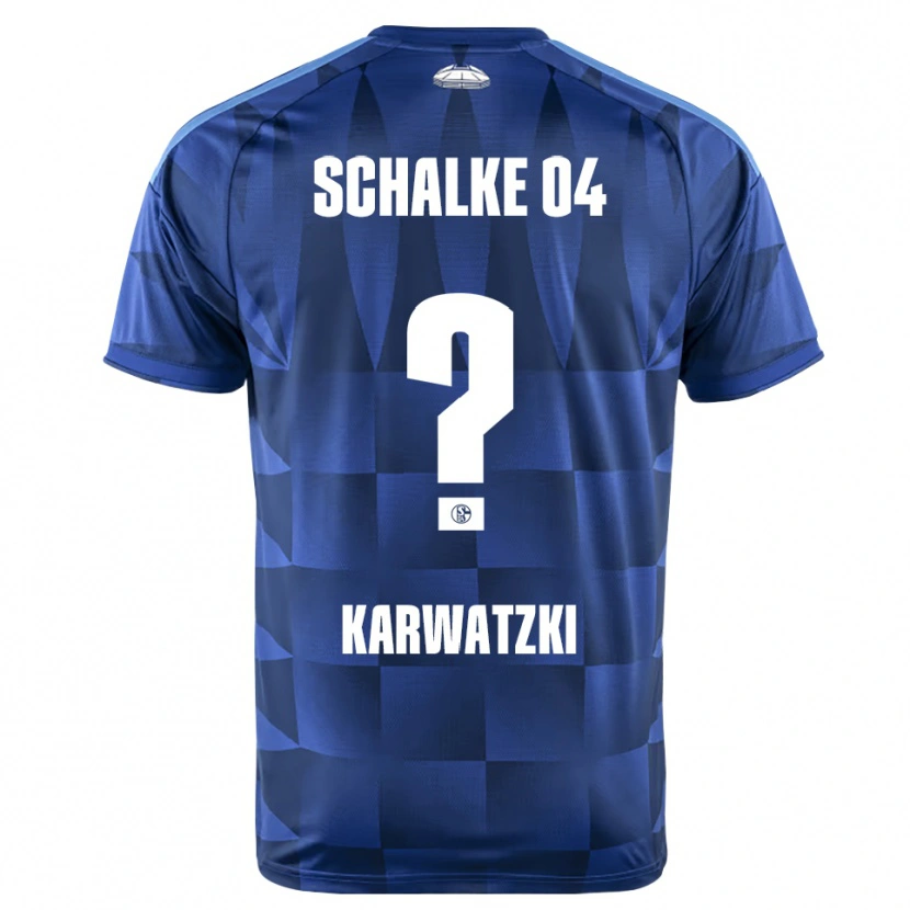 Danxen Kvinnor Lucy Karwatzki #0 Mörkblå Gul Vit Hemmatröja Matchtröjor 2026/27 Tröjor T-Tröja