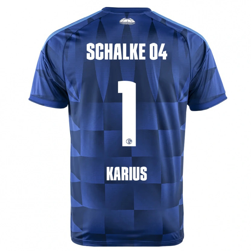 Danxen Kvinnor Loris Karius #1 Mörkblå Gul Vit Hemmatröja Matchtröjor 2026/27 Tröjor T-Tröja