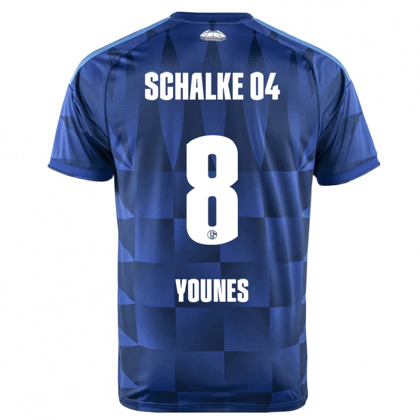 Danxen Kvinnor Amin Younes #8 Mörkblå Gul Vit Hemmatröja Matchtröjor 2026/27 Tröjor T-Tröja