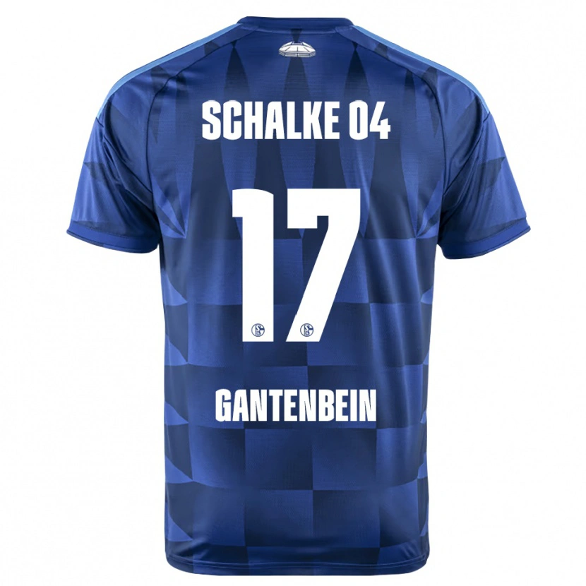 Danxen Kvinnor Adrian Gantenbein #17 Mörkblå Gul Vit Hemmatröja Matchtröjor 2026/27 Tröjor T-Tröja