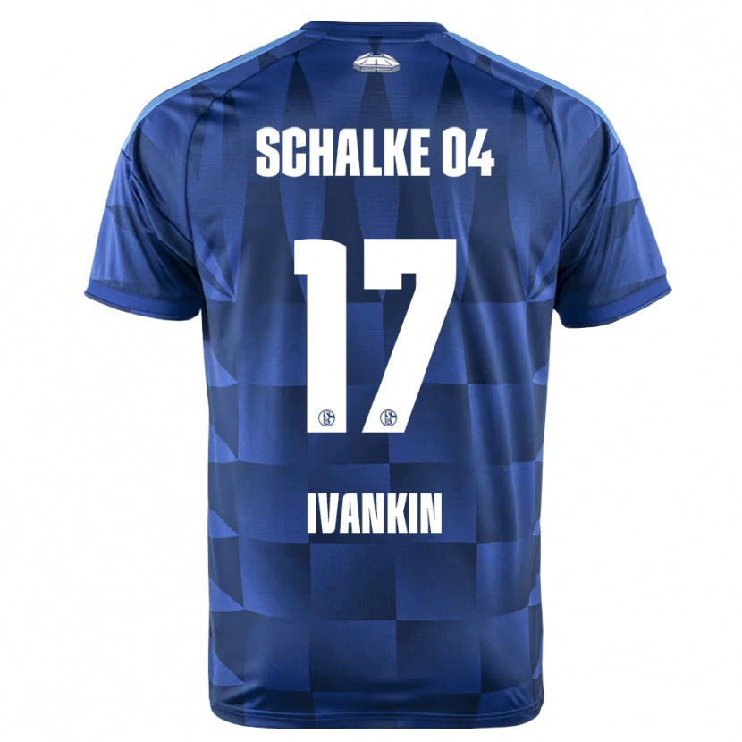Danxen Kvinnor Alexander Ivankin #17 Mörkblå Gul Vit Hemmatröja Matchtröjor 2026/27 Tröjor T-Tröja