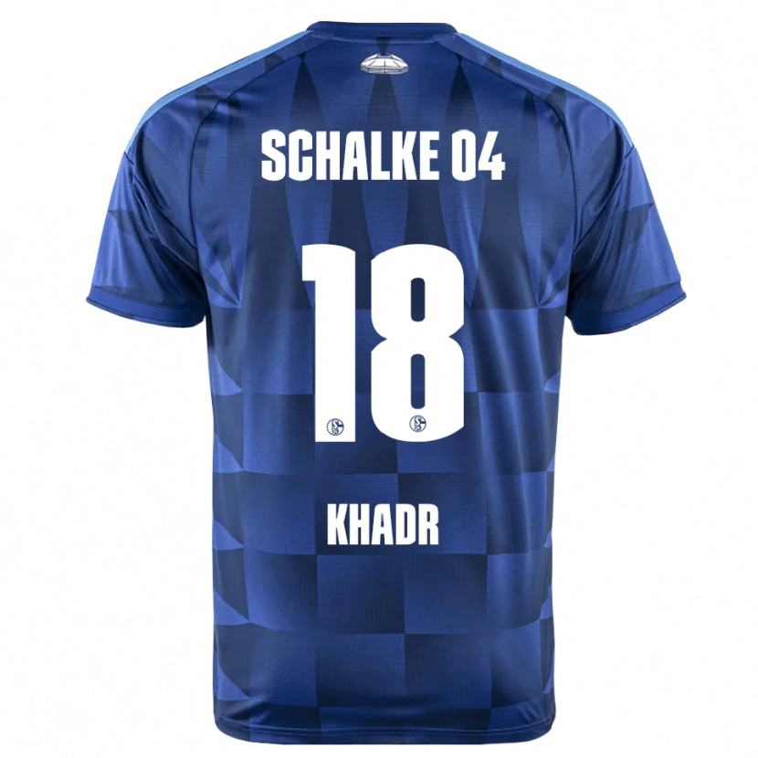 Danxen Kvinnor Mika Khadr #18 Mörkblå Gul Vit Hemmatröja Matchtröjor 2026/27 Tröjor T-Tröja