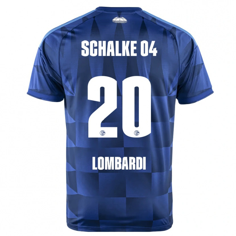 Danxen Kvinnor Antonio Lombardi #20 Mörkblå Gul Vit Hemmatröja Matchtröjor 2026/27 Tröjor T-Tröja