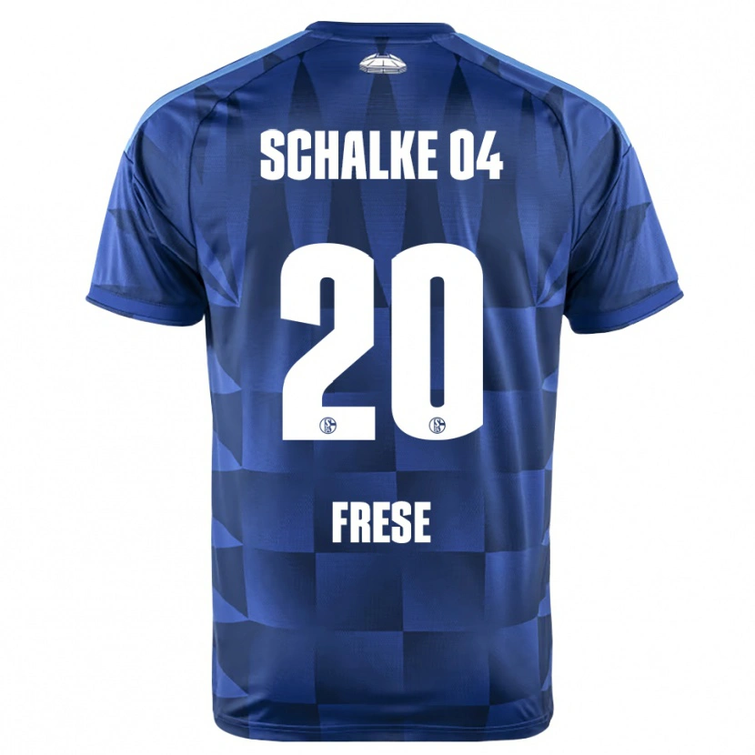 Danxen Kvinnor Niklas Frese #20 Mörkblå Gul Vit Hemmatröja Matchtröjor 2026/27 Tröjor T-Tröja