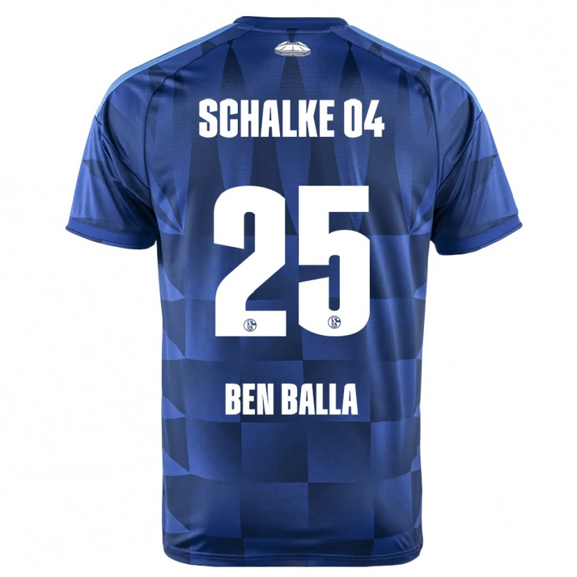 Danxen Kvinnor Yassin Ben Balla #25 Mörkblå Gul Vit Hemmatröja Matchtröjor 2026/27 Tröjor T-Tröja