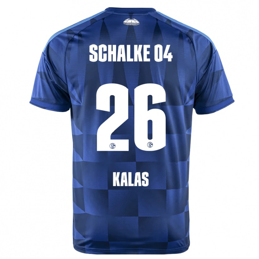 Danxen Kvinnor Tomas Kalas #26 Mörkblå Gul Vit Hemmatröja Matchtröjor 2026/27 Tröjor T-Tröja