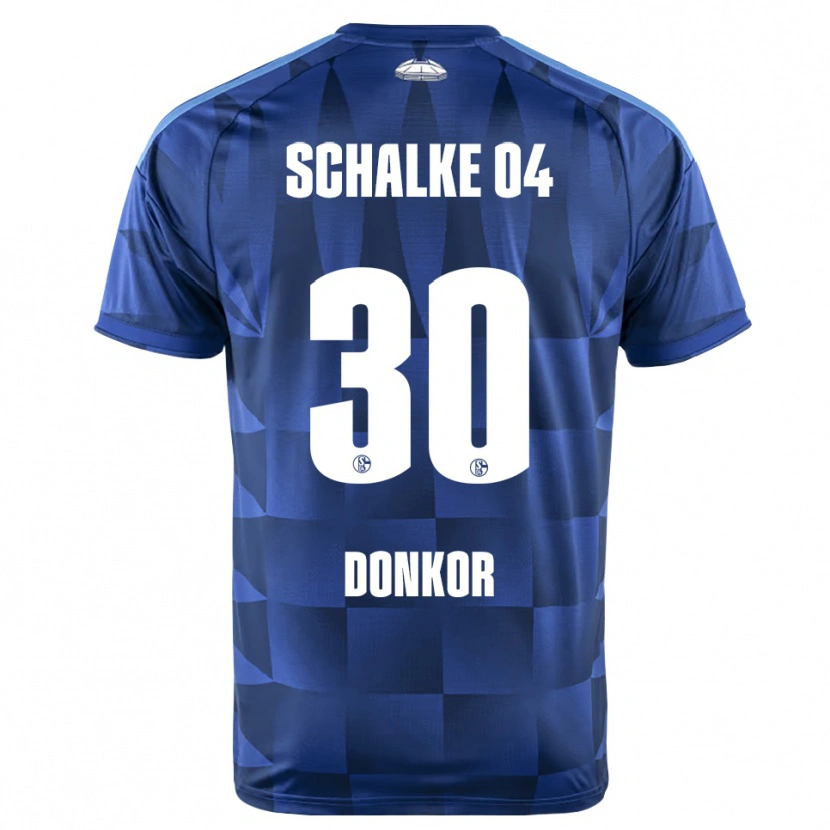 Danxen Kvinnor Anton Donkor #30 Mörkblå Gul Vit Hemmatröja Matchtröjor 2026/27 Tröjor T-Tröja