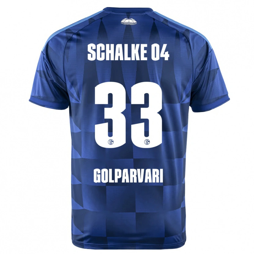 Danxen Kvinnor Tara Golparvari #33 Mörkblå Gul Vit Hemmatröja Matchtröjor 2026/27 Tröjor T-Tröja