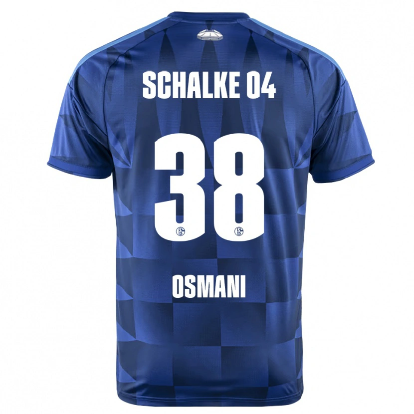 Danxen Kvinnor Tristan Osmani #38 Mörkblå Gul Vit Hemmatröja Matchtröjor 2026/27 Tröjor T-Tröja