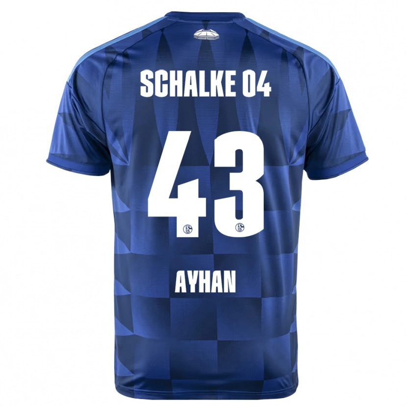 Danxen Kvinnor Mertcan Ayhan #43 Mörkblå Gul Vit Hemmatröja Matchtröjor 2026/27 Tröjor T-Tröja